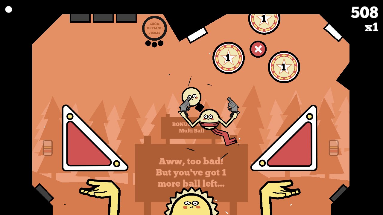 Carbineball: a ball lost, one more left