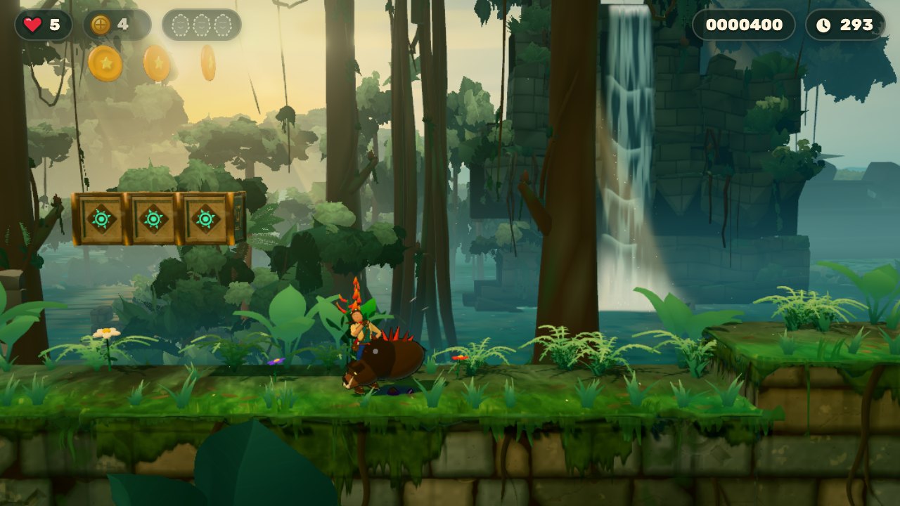 Mara Vey and the Lost Sunstones: the first stage, Emerald Threshold
